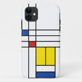 Mondrian II Minimalistisch De Stijl Modernes Art D Case-Mate iPhone Hülle