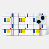 Mondrian II Minimalistisch De Stijl Modernes Art D Case-Mate iPhone Hülle (Rückseite (Horizontal))