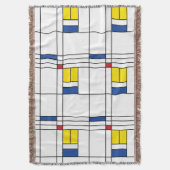 Mondrian II Minimalistisch De Stijl Modernes Art D Decke (Vorderseite Vertikal)