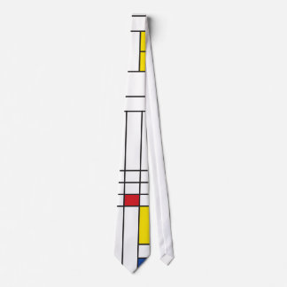 Mondrian II Minimalistisch De Stijl Modernes Art D Krawatte