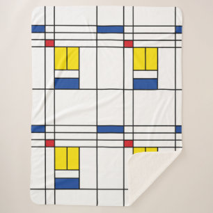 Mondrian II Minimalistisch De Stijl Modernes Art D Sherpadecke
