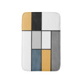 Mondrian Inspiration Badematte (Vorderseite Vertikal)