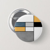 Mondrian Inspiration Button (Vorne & Hinten)
