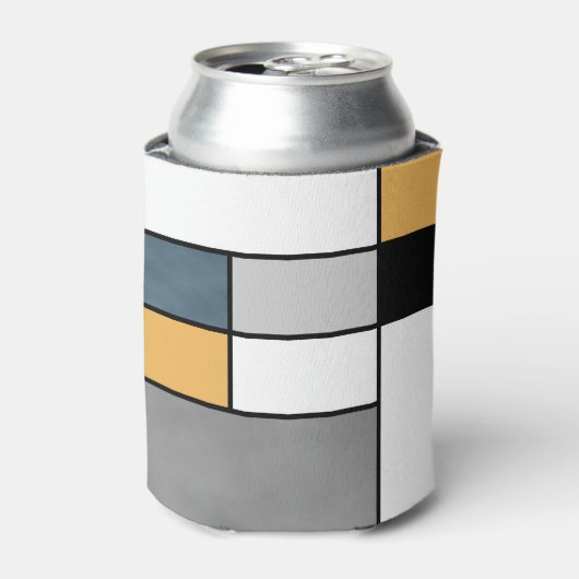Mondrian Inspiration Dosenkühler (Kanne Vorderseite)
