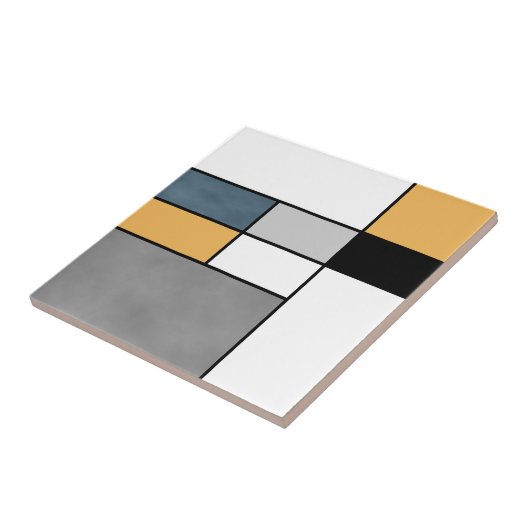 Mondrian Inspiration Fliese (Seite)