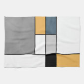 Mondrian Inspiration Geschirrtuch (Horizontal)