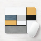 Mondrian Inspiration Mousepad (Mit Mouse)