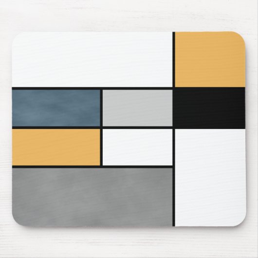 Mondrian Inspiration Mousepad (Vorne)