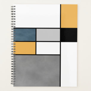 Mondrian Inspiration Planer