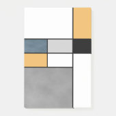 Mondrian Inspiration Post-it Klebezettel (Vorderseite)