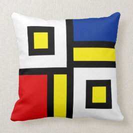 Mondrian Inspiriert Abstrakt Art Kissen