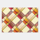 Mondrian Inspiriert Art Déco Geometrisches Muster Geschenkpapier Set (Vorderseite)