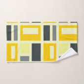 MONDRIAN INSPIRIERT BADHANDTUCH SET (Handtuch)