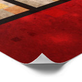 Mondrian Inspiriert Poster (Ecke)