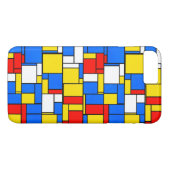 Mondrian Inspiriert Style Red Blue Yellow Pattern Case-Mate iPhone Hülle (Rückseite (Horizontal))