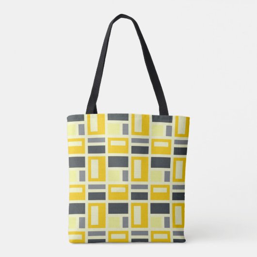 MONDRIAN INSPIRIERT TASCHE (Rückseite)
