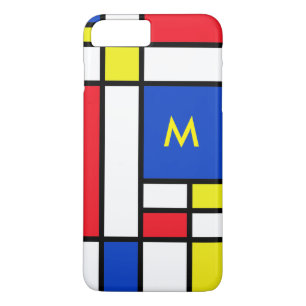 Mondrian inspirierte geometrischer Case-Mate iPhone hülle