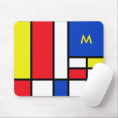 Mondrian inspirierte geometrischer mousepad (Mit Mouse)