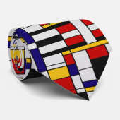 Mondrian Jazz Krawatte (Gerollt)