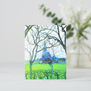 Mondrian - Kirche St. Jakob von Piet Mondrian Postkarte