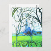 Mondrian - Kirche St. Jakob von Piet Mondrian Postkarte (Vorne/Hinten)