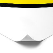 Mondrian-Komposition in Primärfarben Poster (Ecke)