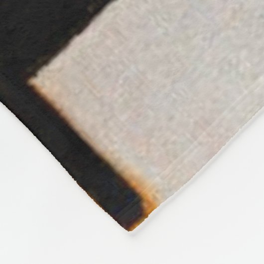 Mondrian - Komposition mit rotem Flugzeug Fleecedecke (Ecke)