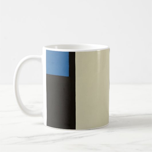 Mondrian Komposition Moderne Abstrakte Malerei Art Kaffeetasse (Links)