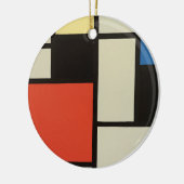 Mondrian Komposition Moderne Abstrakte Malerei Art Keramik Ornament (Links)