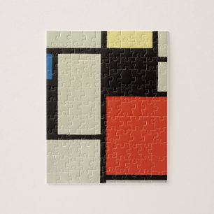 Mondrian Komposition Moderne Abstrakte Malerei Art Puzzle