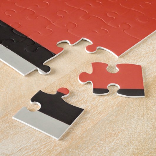 Mondrian Komposition Moderne Abstrakte Malerei Art Puzzle (Seite)