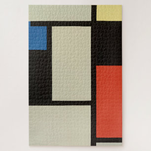 Mondrian Komposition Moderne Abstrakte Malerei Art Puzzle