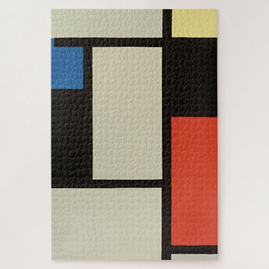 Mondrian Komposition Moderne Abstrakte Malerei Art Puzzle (Vertikal)