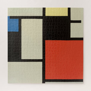 Mondrian Komposition Moderne Abstrakte Malerei Art Puzzle