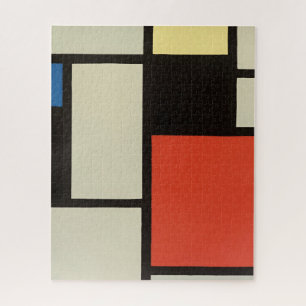 Mondrian Komposition Moderne Abstrakte Malerei Art Puzzle