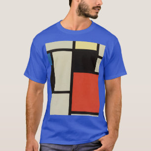 Mondrian Komposition Moderne Abstrakte Malerei Art T-Shirt