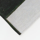 Mondrian Komposition Red Yellow Blue Black Fleecedecke (Ecke)