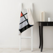 Mondrian Komposition Red Yellow Blue Black Sherpadecke (Beispiel)