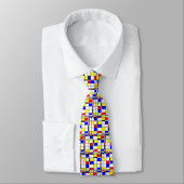 Mondrian Kunstart Krawatte (Gebunden)