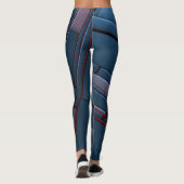 Mondrian Leggings (Rückseite)
