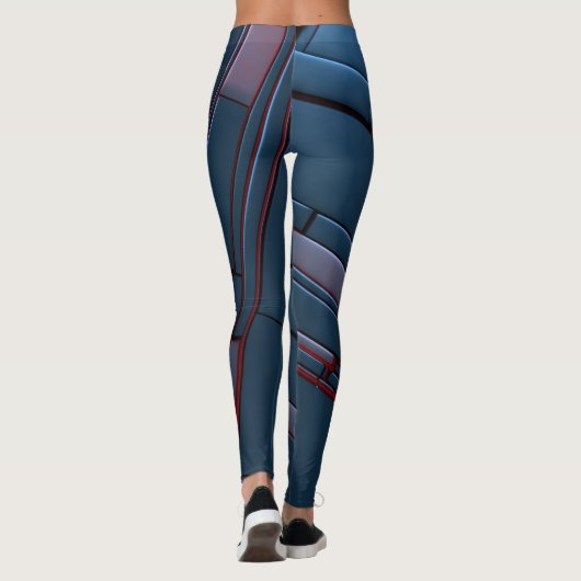 Mondrian Leggings (Rückseite)