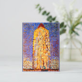 Mondrian - Leuchtturm in Westkapelle Postkarte (Stehend Vorderseite)