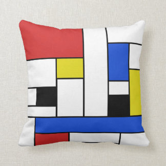 Mondrian Linien Wurfkissen Kissen