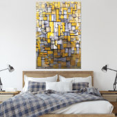 MONDRIAN - MALERIN Nr. 1 - Comp. XIV - 1913 - Leinwanddruck (Insitu (Schlafzimmer))