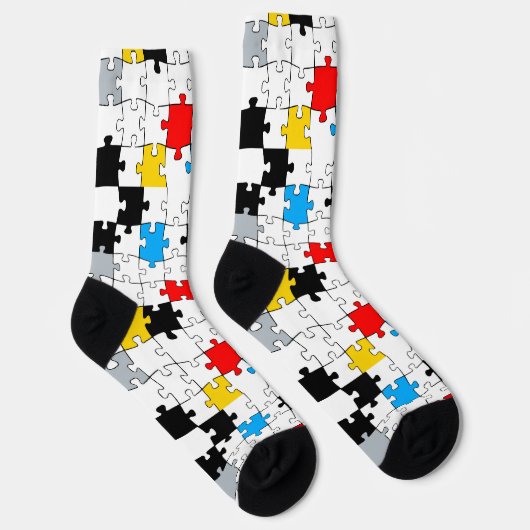 Mondrian Mania Retro Socken (Rechts)