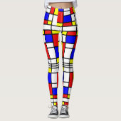 Mondrian Mash Leggings (Vorderseite)