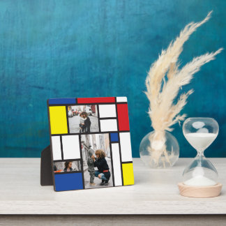 Mondrian Minimalistisch De Stijl Geo Foto Moderne Fotoplatte