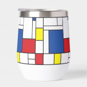 Mondrian Minimalistisch Geometric De Stijl Moderne (Rechts)