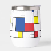 Mondrian Minimalistisch Geometric De Stijl Moderne (Links)
