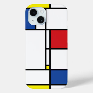 Mondrian Minimalistisch Geometric De Stijl Moderne Case-Mate iPhone Hülle